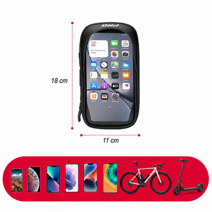 Telefoonhouder Fiets Waterdicht Stuurtas 0,2 Liter Afneembare Fietstas Zwart Kopen Online