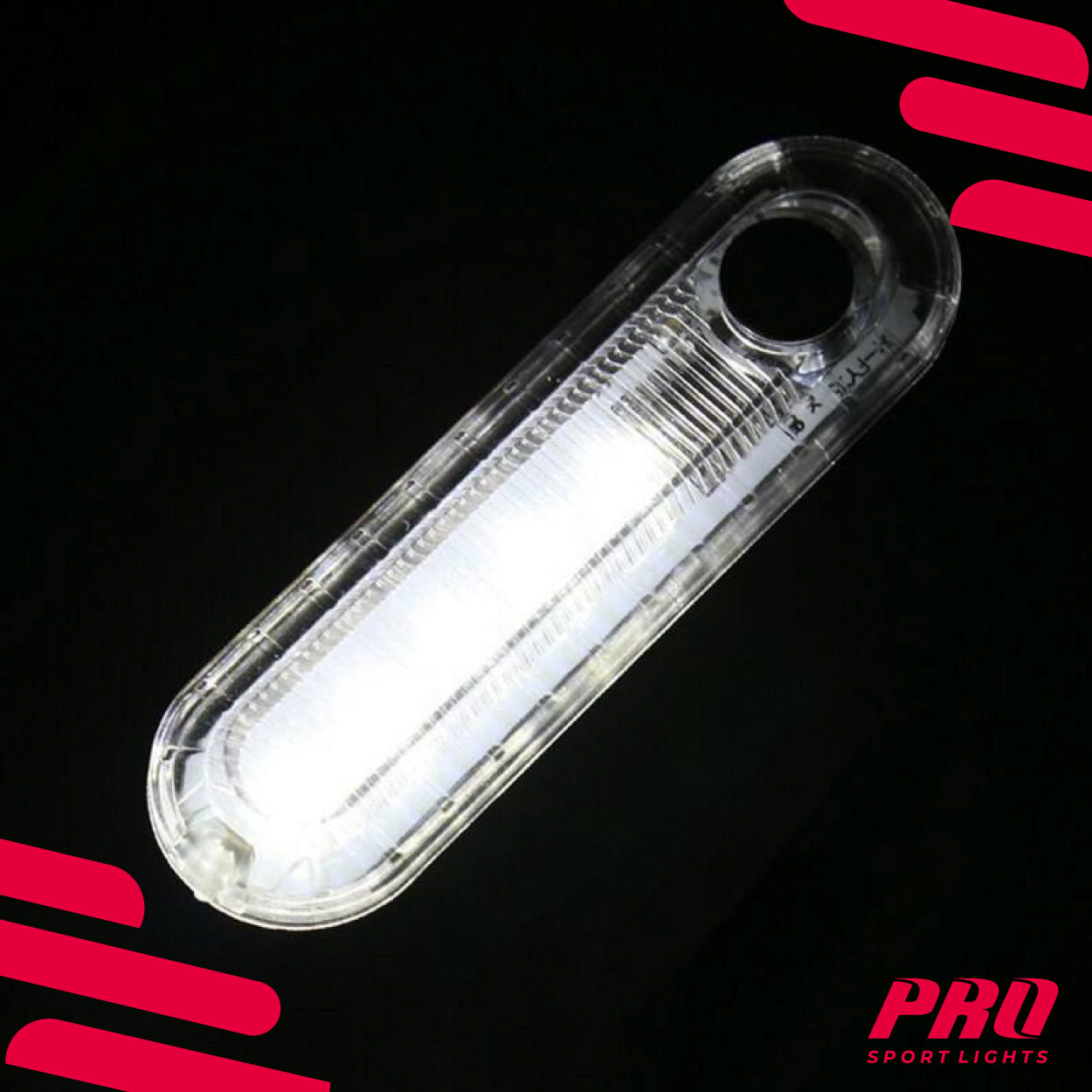 Pro Sport Lights Feu avant blanc 50 lumens Éclairage de vélo LED Éclairage de vélo