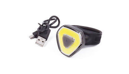 USB-ladattava polkupyörän etuvalo – valkoinen