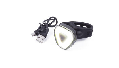 USB-ladattava polkupyörän etuvalo – valkoinen