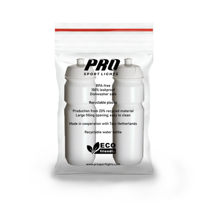 2 Pro Sport Lights -juomapulloa 750 ml – valkoinen