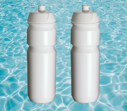 2 Pro Sport Lights -juomapulloa 750 ml – valkoinen