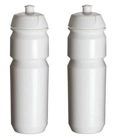 2 Pro Sport Lights -juomapulloa 750 ml – valkoinen