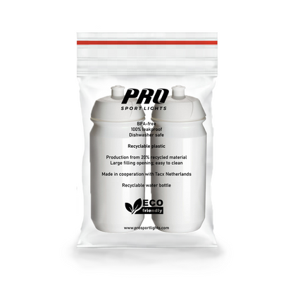2 Pro Sport Lights -juomapulloa 500 ml – valkoinen