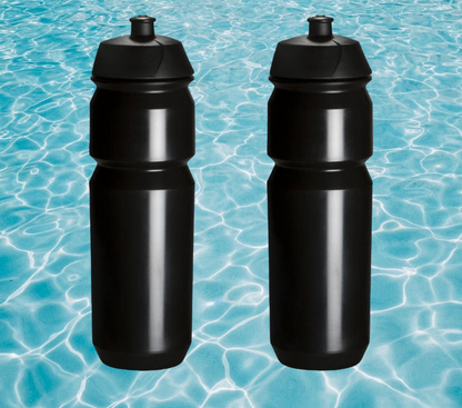 2 Pro Sport Lights -juomapulloa 750 ml – musta