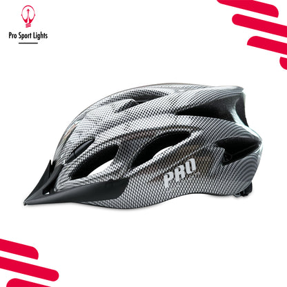 Pro Sport Lights pyöräilykypärä – Carbon, Medium/Large