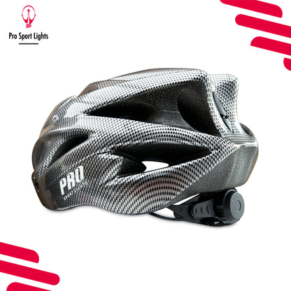 Pro Sport Lights pyöräilykypärä – Carbon, Medium/Large
