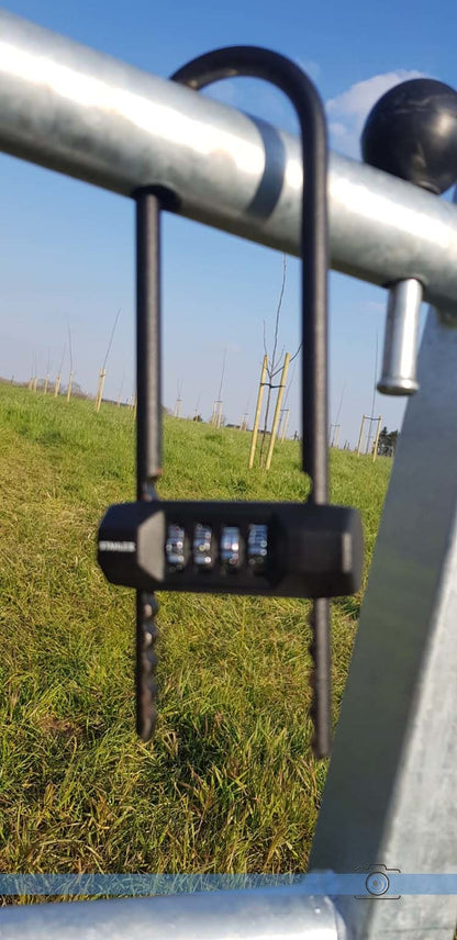 Stahlex numerolukko 75 × 200 mm