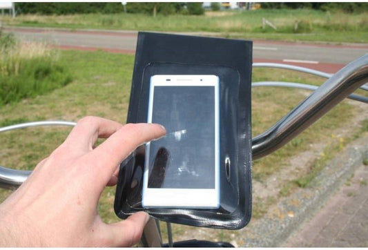 Benson Telefoonhouder Hoes Fiets Zwart Waterdicht