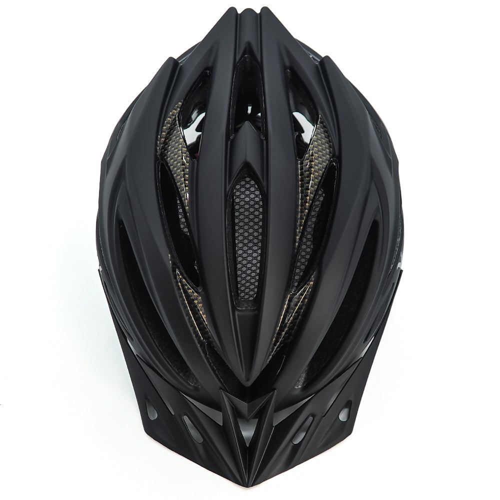Bicycle Helmet Men/Women with Taillight - Black