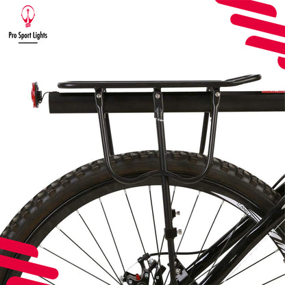 Pro Sport Lights säädettävä alumiininen MTB-tavarateline – enintään 50 kg