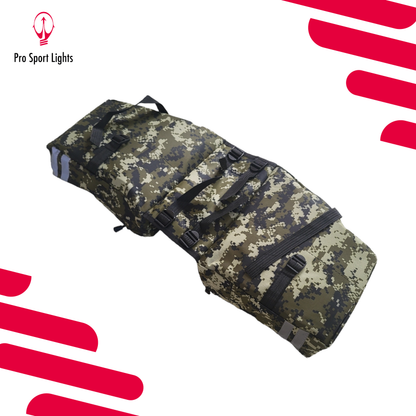 Pro Sport Lights Performance kaksiosainen pyörälaukku – vihreä Camo