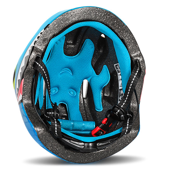 Fietshelm Kinderen jongens Blauw - Kinderhelm Dino XS 4651cm Kopen Online
