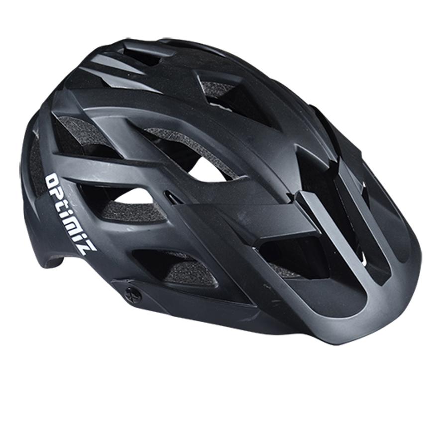Fietshelm Optimiz Zwart Mountainbike MTB Gravel Helm Fiets