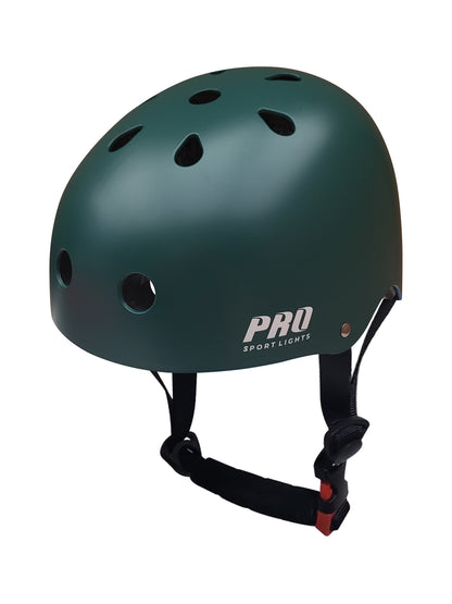 Fietshelm Pro Sport Lights Kinderen Skate - Army Green Kopen Online