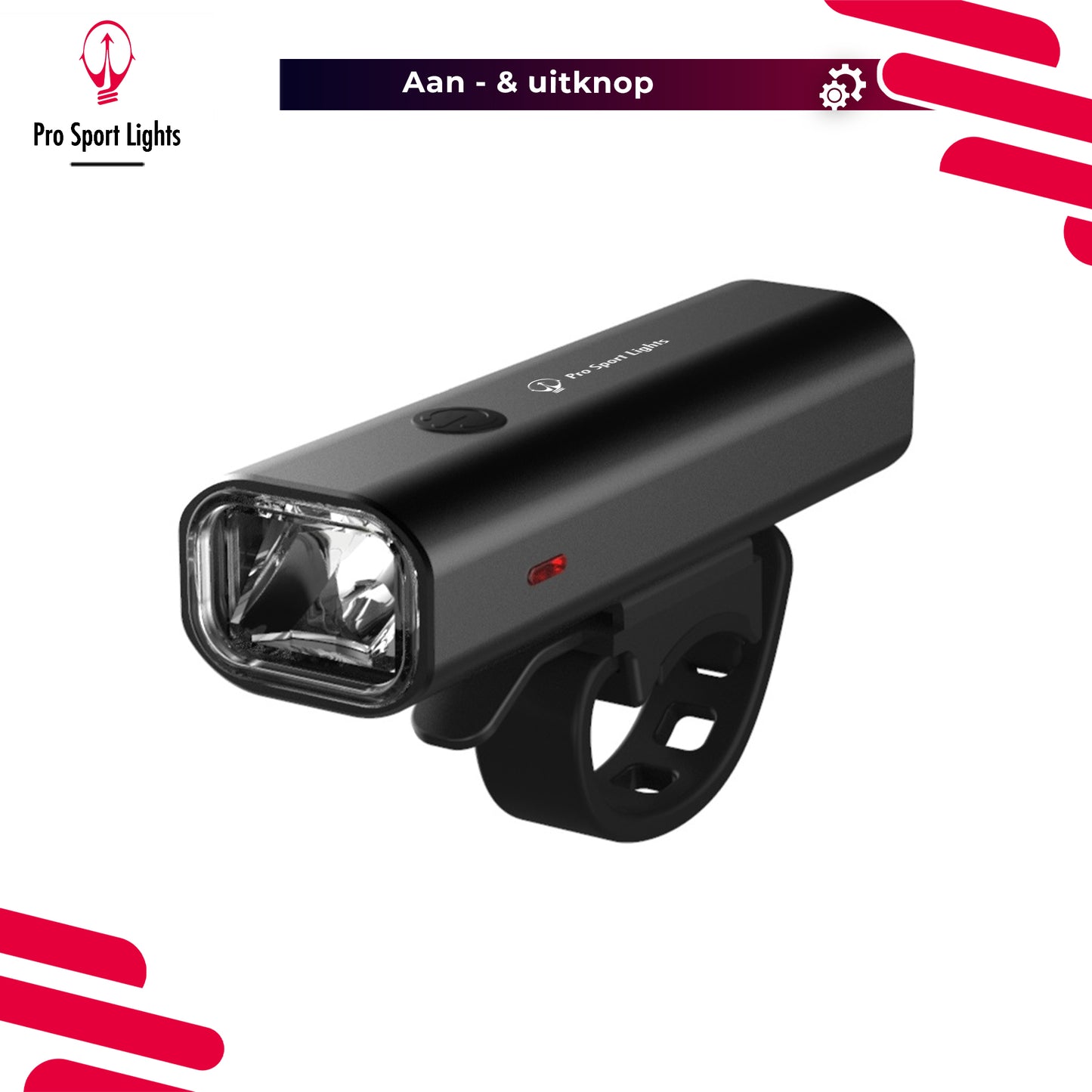 Lumières de sport Pro 400 lumens – Lumières de vélo LED micro USB rechargeables