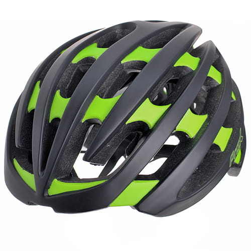 ProX road helmet - zwart/groen