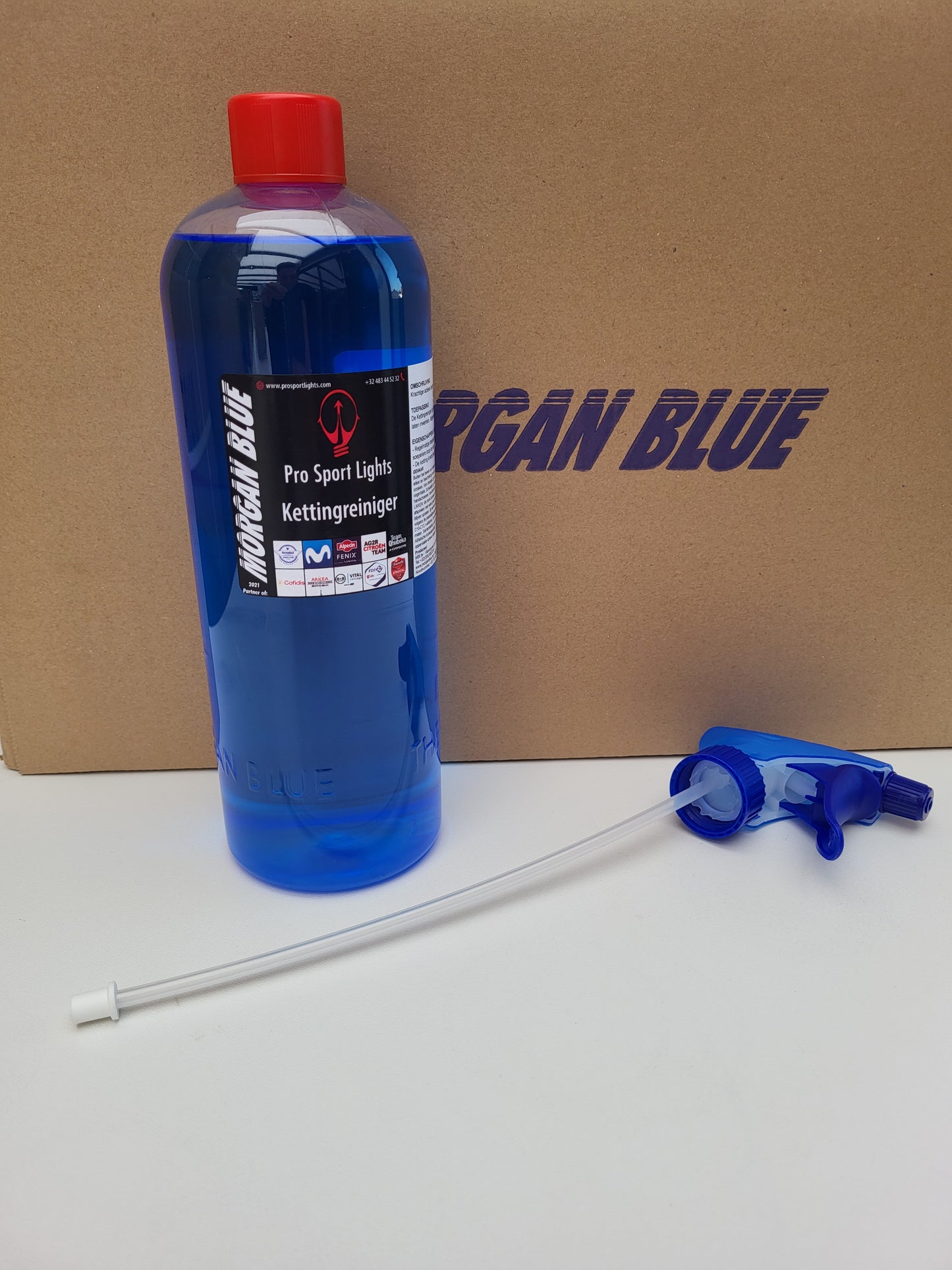 Morgan Blue Kettingreiniger 1 Liter - Ontvetter