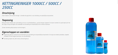 Morgan Blue ketjunpuhdistusaine 1 l – rasvanpoistoaine