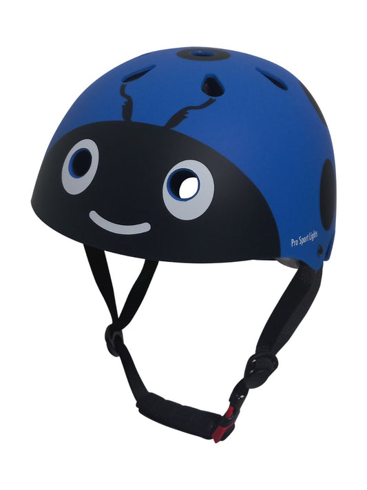 Children's bicycle helmet Pro Sport Lights - Blue - Small