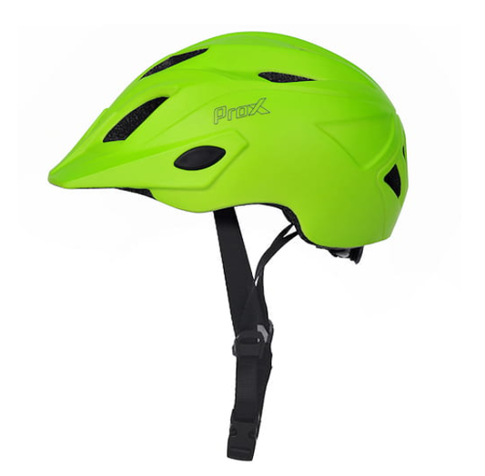 Children's bicycle helmet ProX - Fluo yellow/green