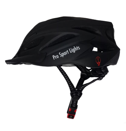 Fietshelm Pro Sport Lights Mat Zwart