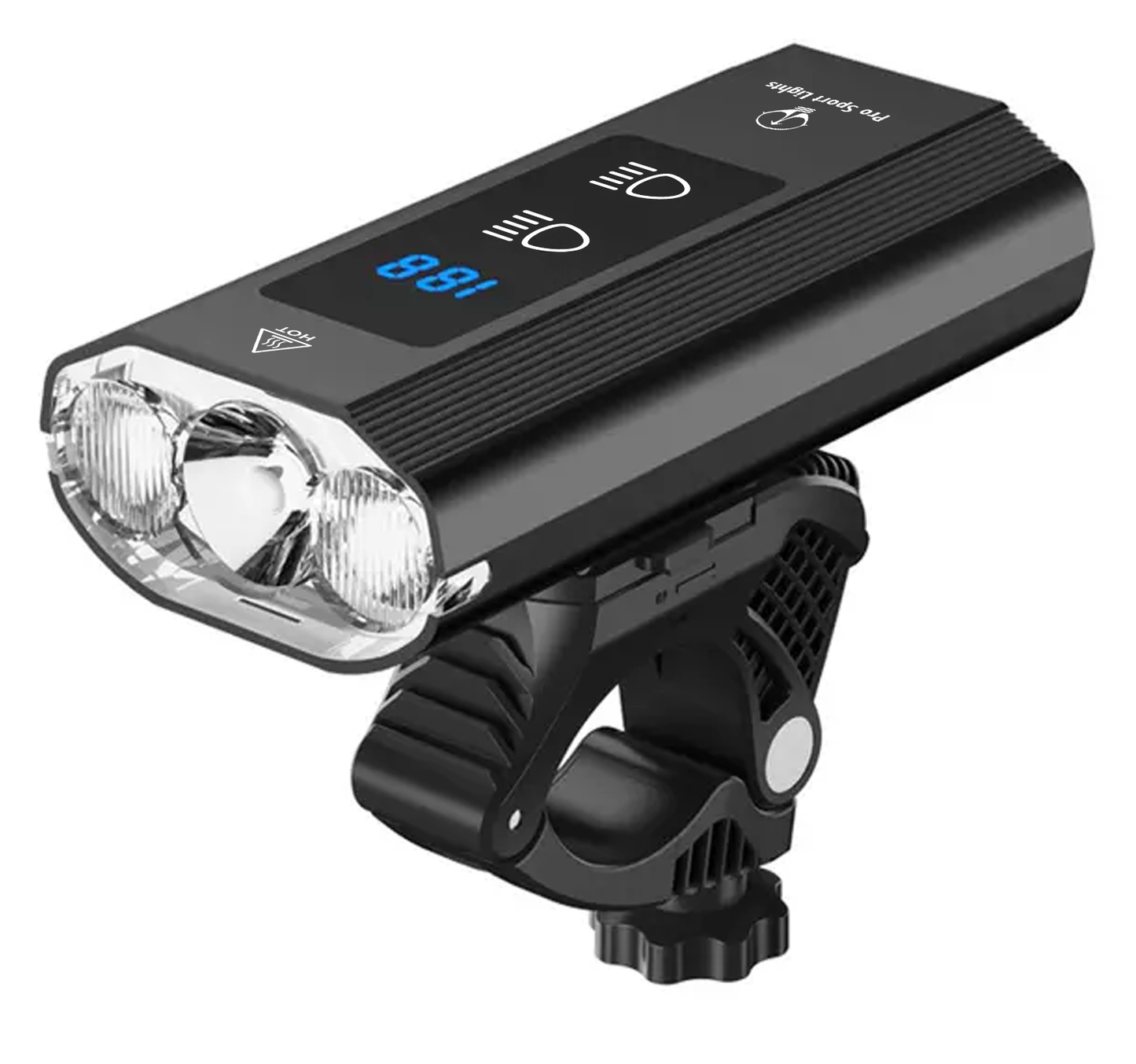Smart white led best sale bike light