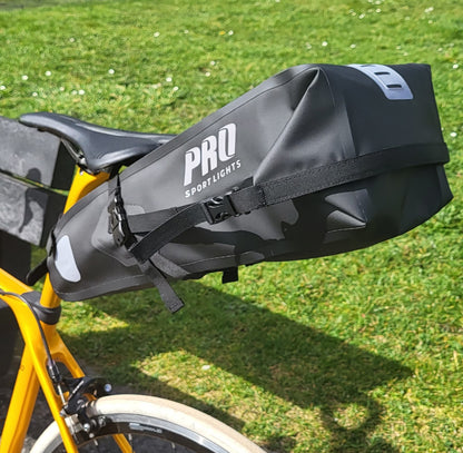 Pro Sport Lights Performance satulalaukku 14 l – musta, vedenpitävä