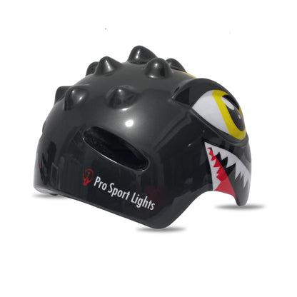 Dino-lasten pyöräilykypärä XS 46–51 cm – musta