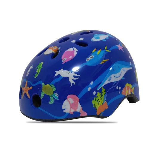 Child's bicycle helmet - Size 48/55 cm - Blue