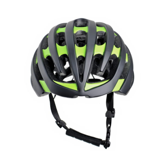 ProX road helmet - zwart/groen