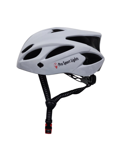Pro Sport Lights pyöräilykypärä – valkoinen, Medium/Large