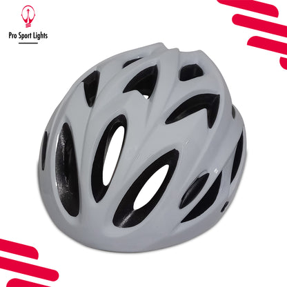 Pro Sport Lights pyöräilykypärä – valkoinen, Medium/Large