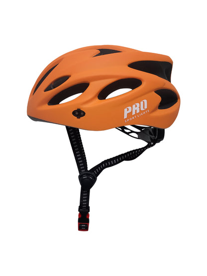 Pro Sport Lights pyöräilykypärä – oranssi, Medium/Large