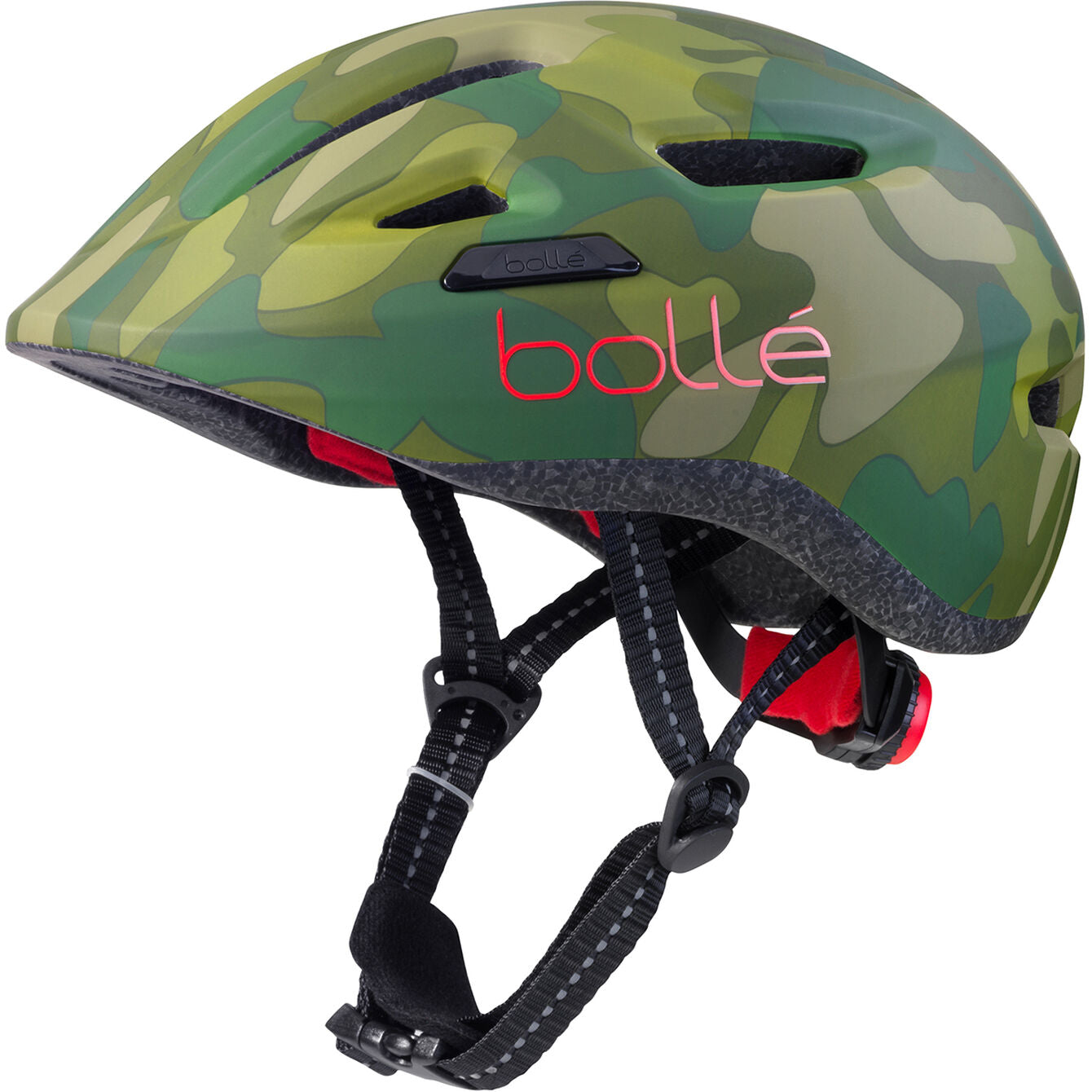 Bollé Casque De Vélo Stance Junior 47-51 Cm Vert/Rouge Mt Xs