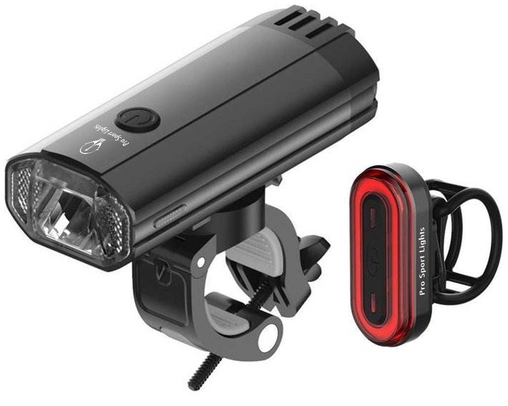 Fietsverlichting USB Oplaadbaar Pro Sport Lights 1200 Lumen