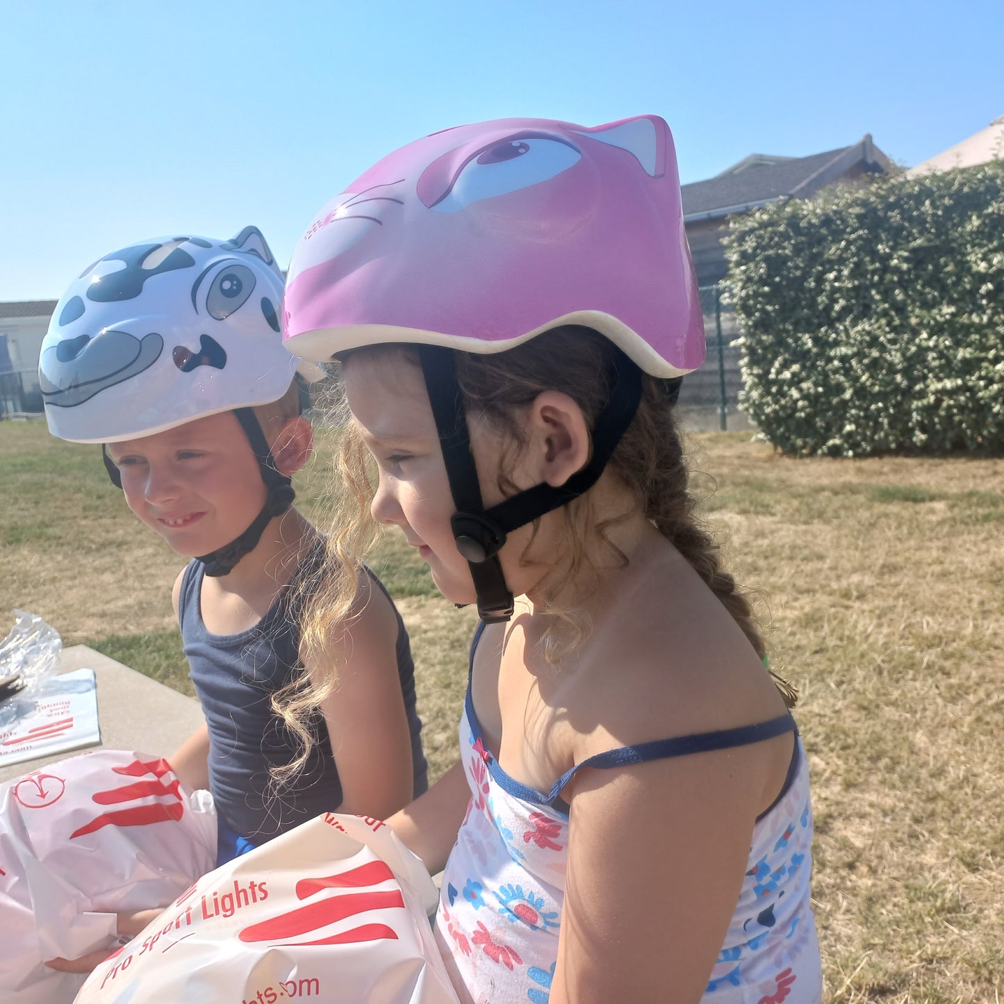 Children's bicycle helmet Girls - Pink Children's bicycle helmet - Small 48/54cm