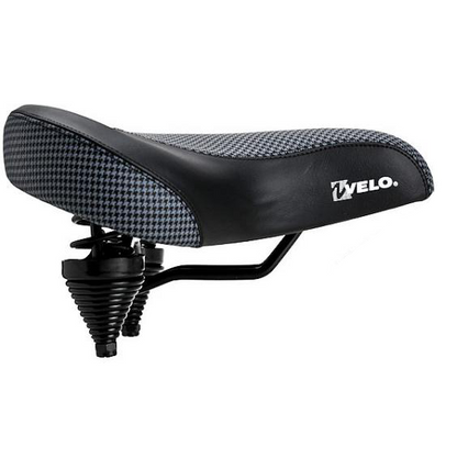 ProX Comfort Cruiser -satula – musta/valkoinen, unisex